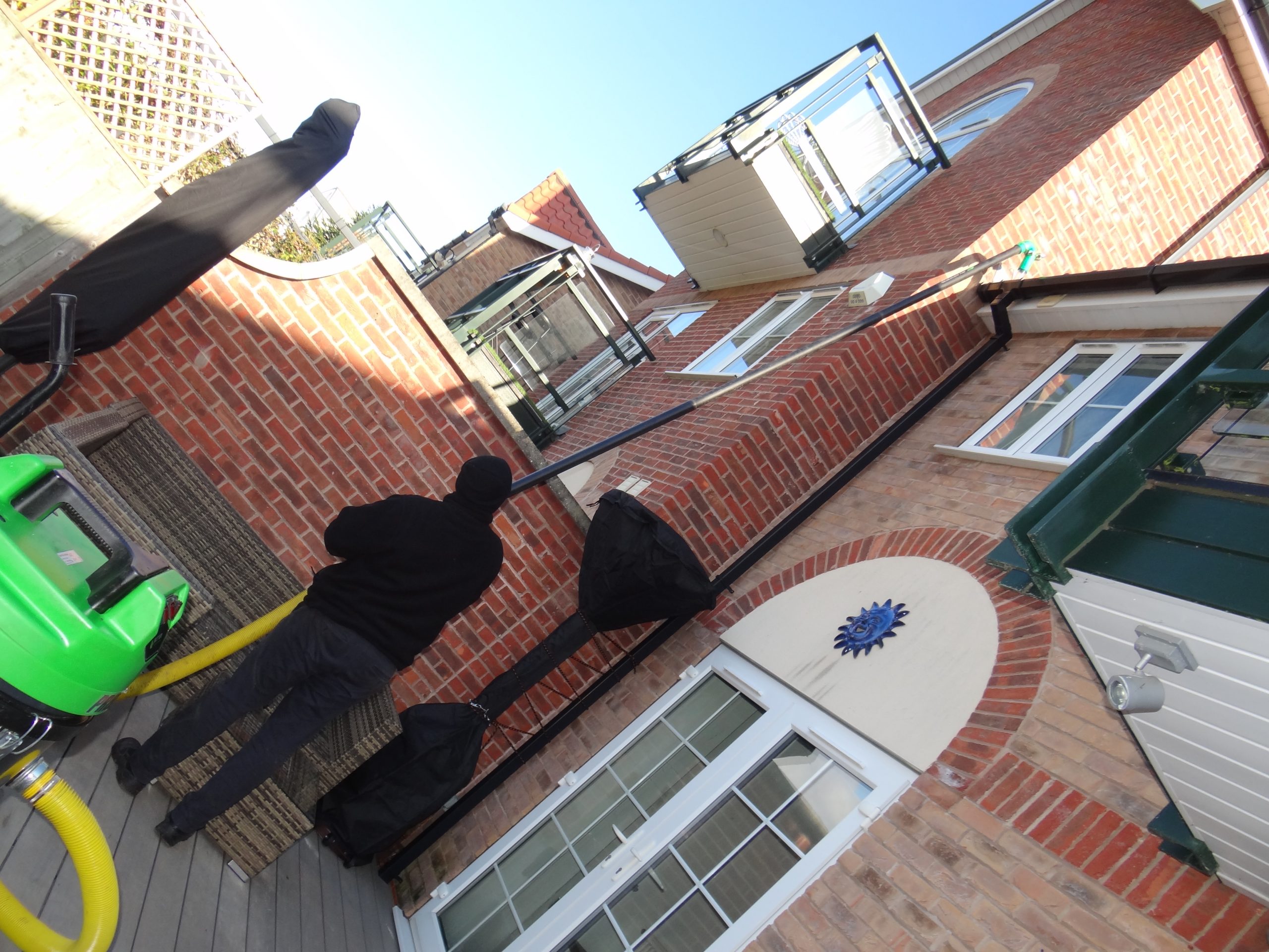 Gutter cleaning Lincoln Lincs Window Cleaning Ltd Exterior cleaning